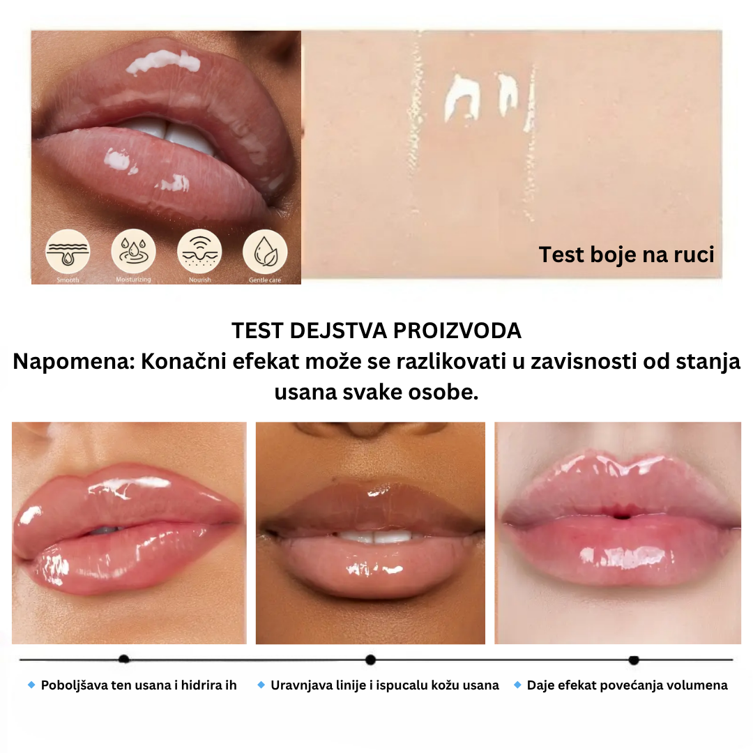 Sjaj Za Povećanje Usana 1+1 GRATIS