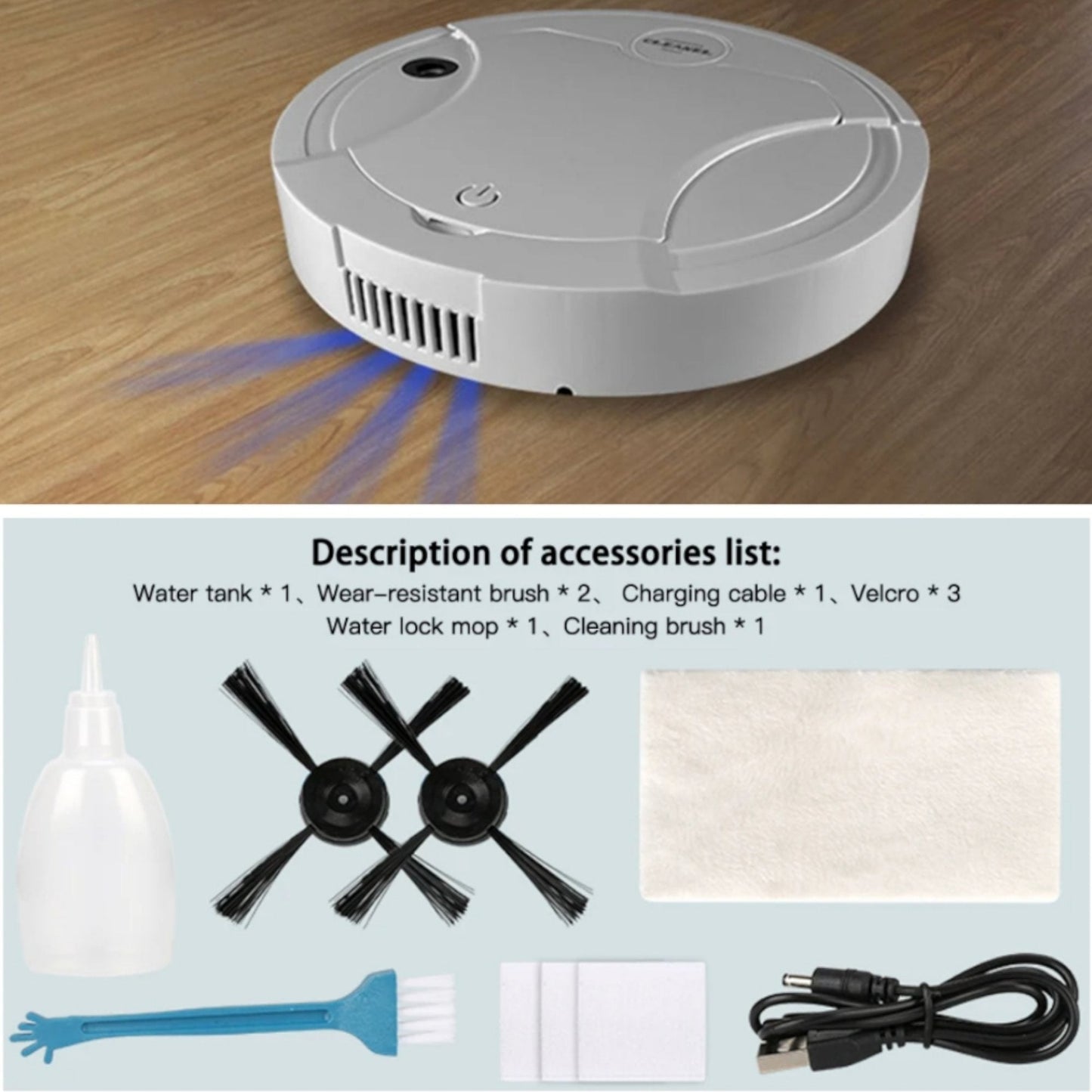 Robo Clean Master® - 5u1 Pametni Čistač / Usisivač