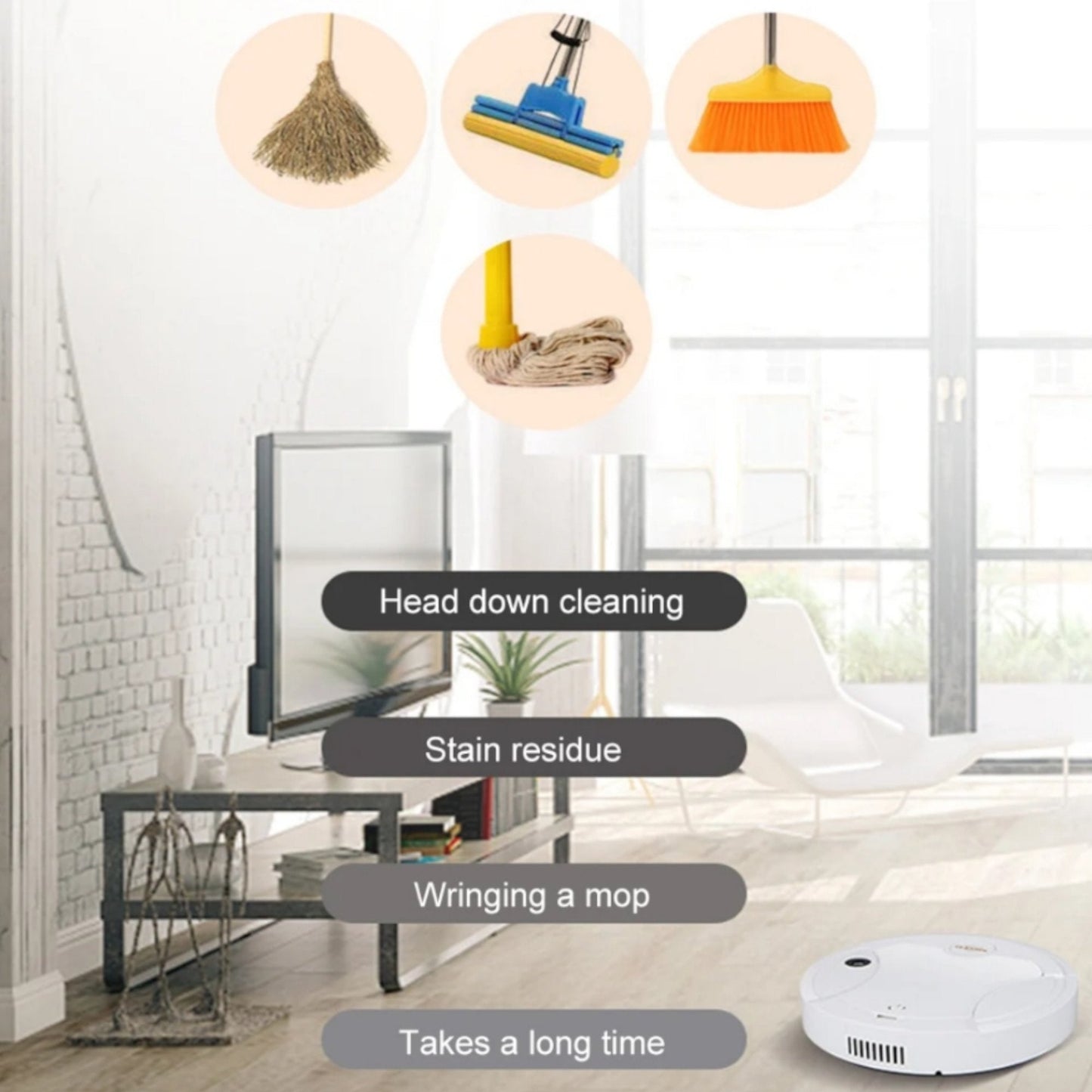 Robo Clean Master® - 5u1 Pametni Čistač / Usisivač