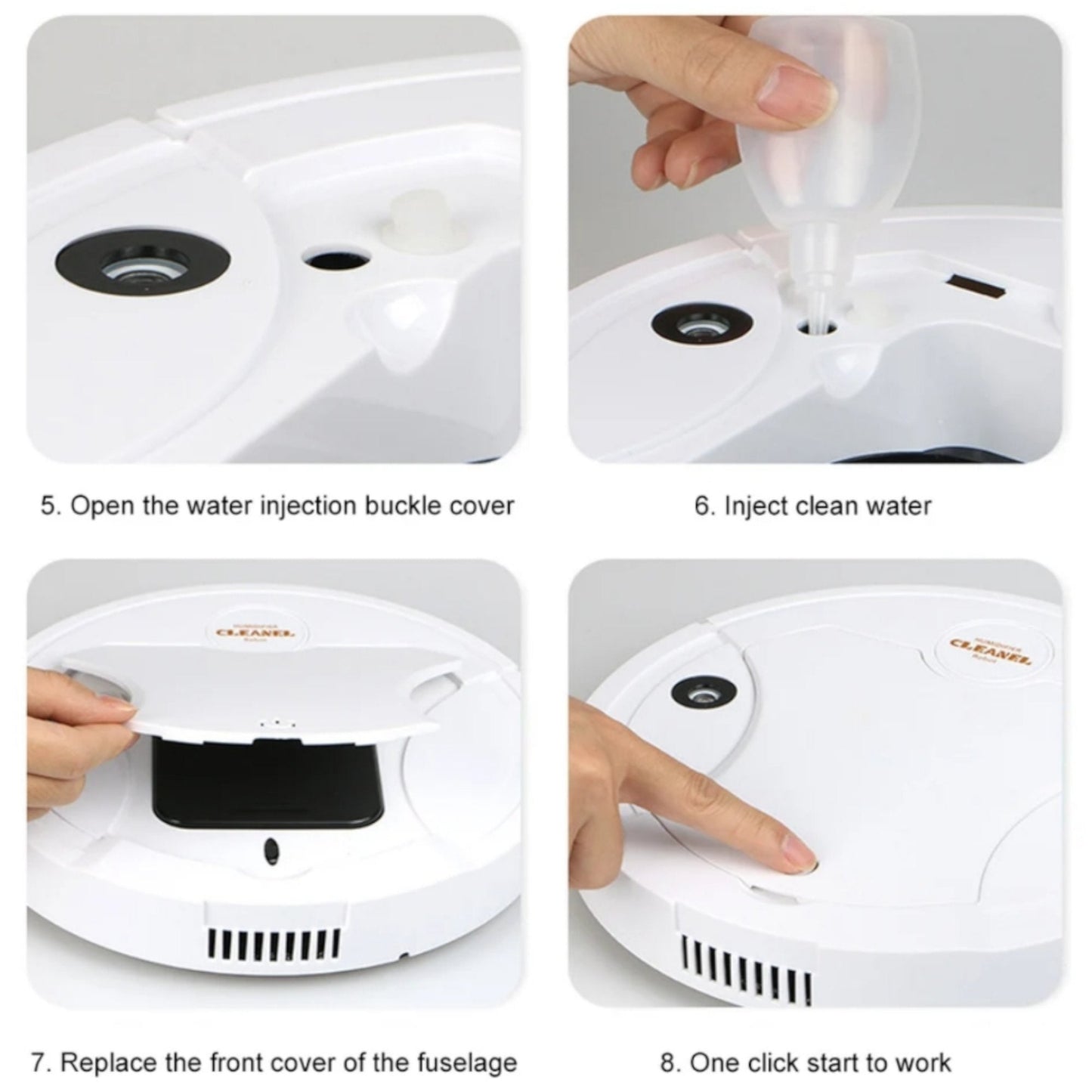 Robo Clean Master® - 5u1 Pametni Čistač / Usisivač