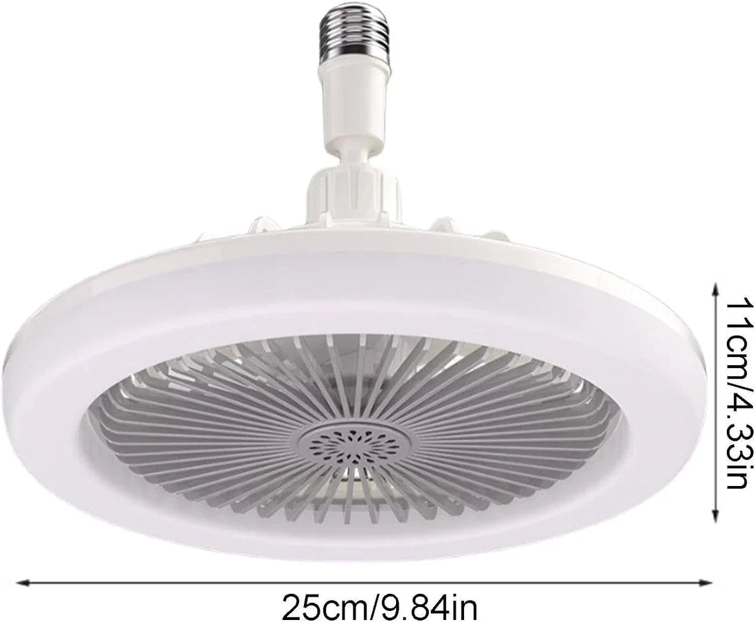2u1 LED Luster i Ventilator 40w