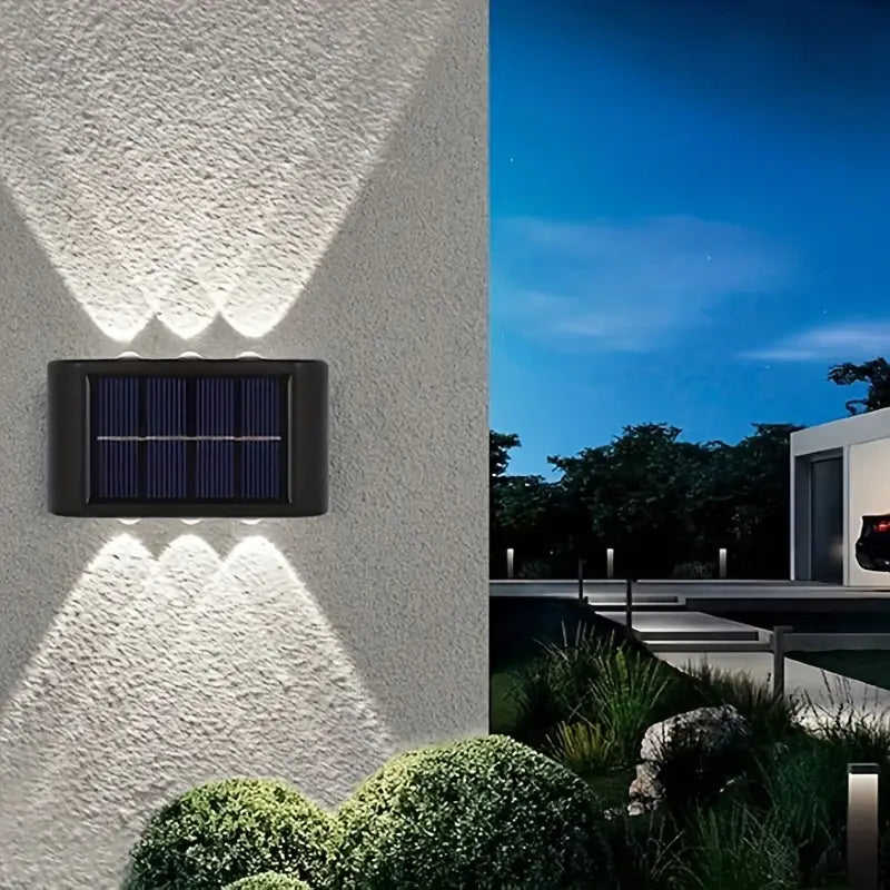 Dekorativne Solarne Zidne Lampe 4 Komada