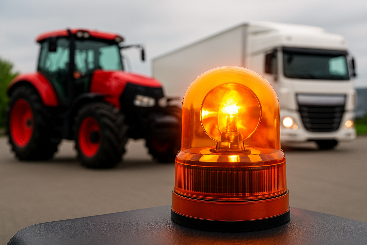 Magnetna Rotacija za Traktor, Kamion, Šlep – 12/24V LED Signalna Lampa