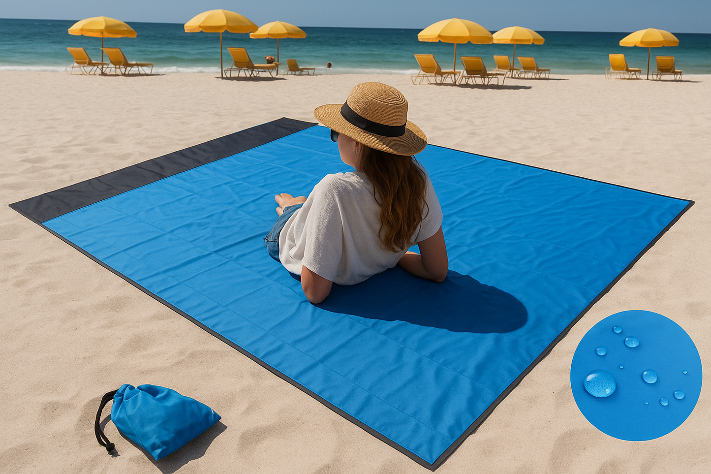 Velika Prostirka za Plažu, Kampovanje