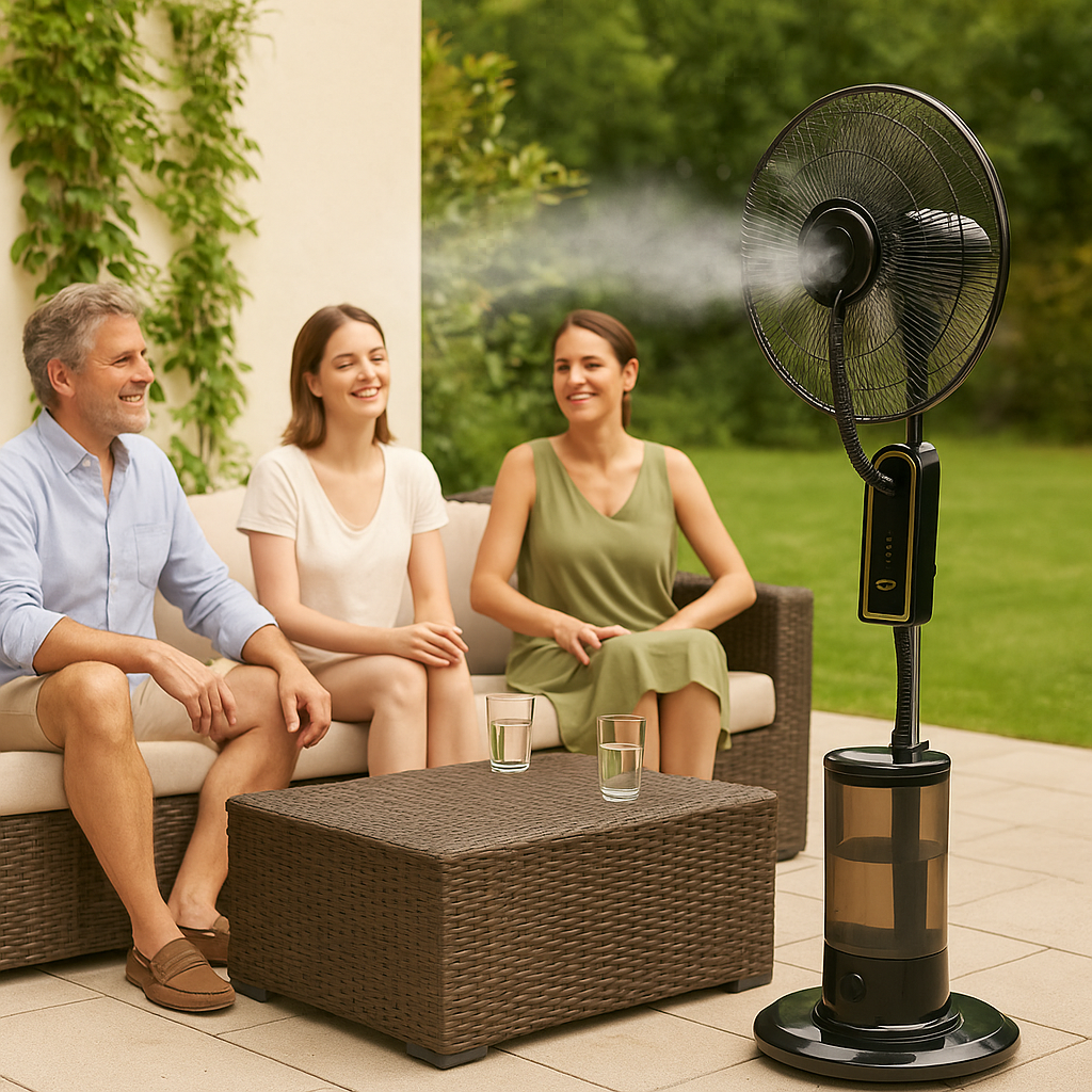 Ventilator sa RASPRŠIVAČEM Vodene Magle