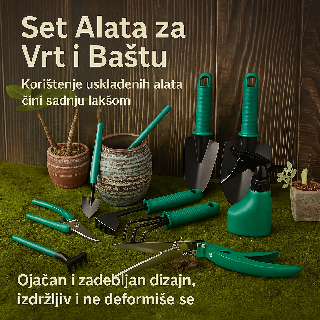Set Alata za Vrt i Baštu