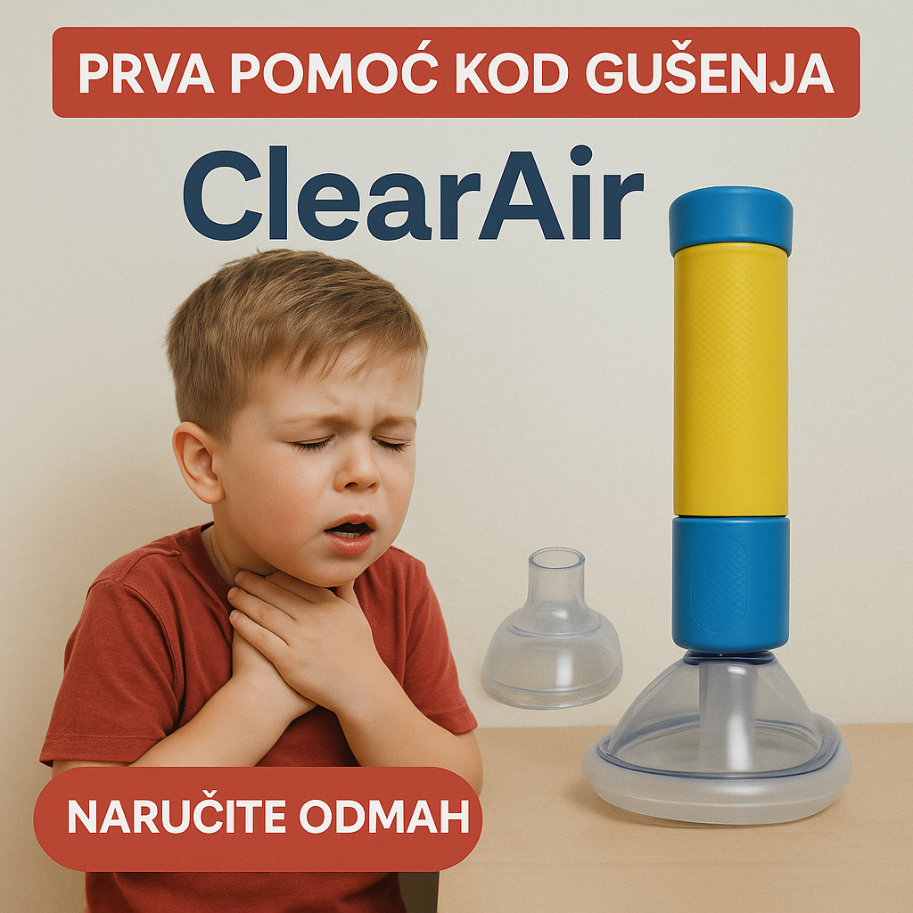 Prva Pomoć kod Gušenja - ClearAir™