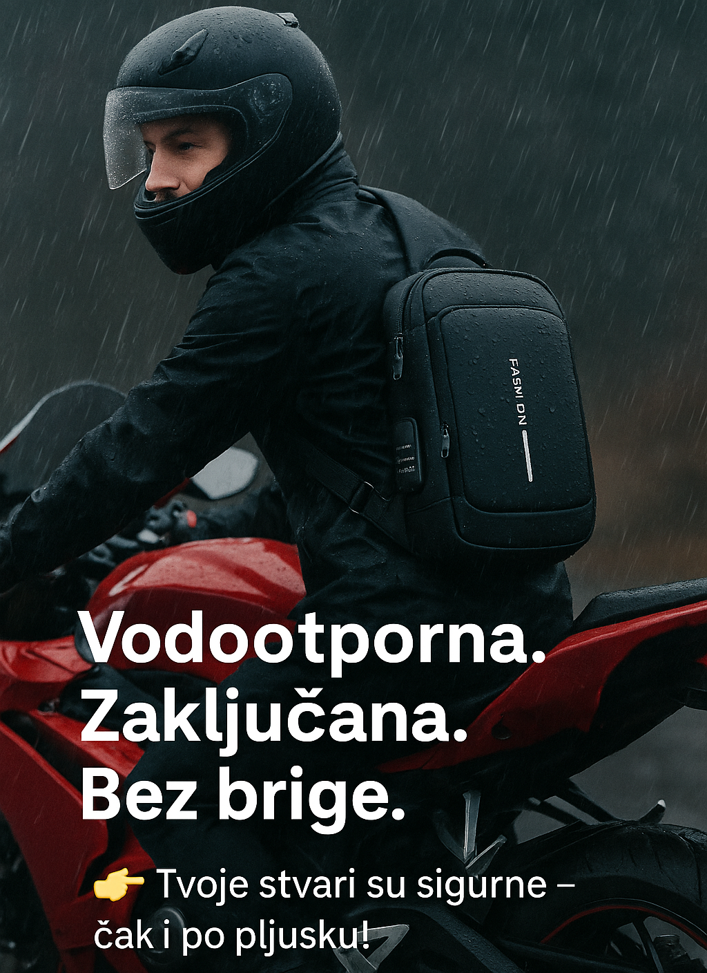Vodootporna Torbica Protiv Krađe