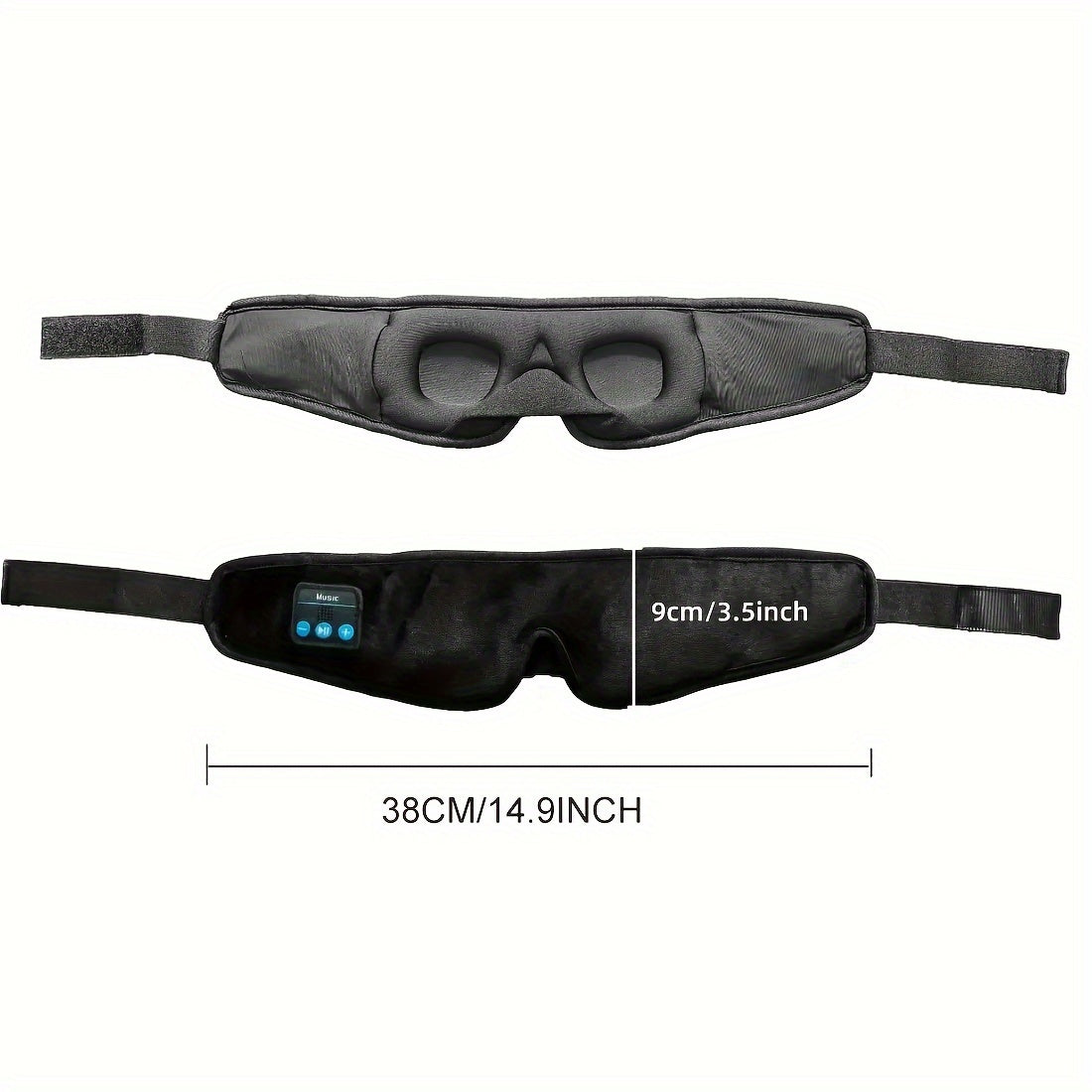 Maska za Spavanje sa Bluetooth zvučnicima