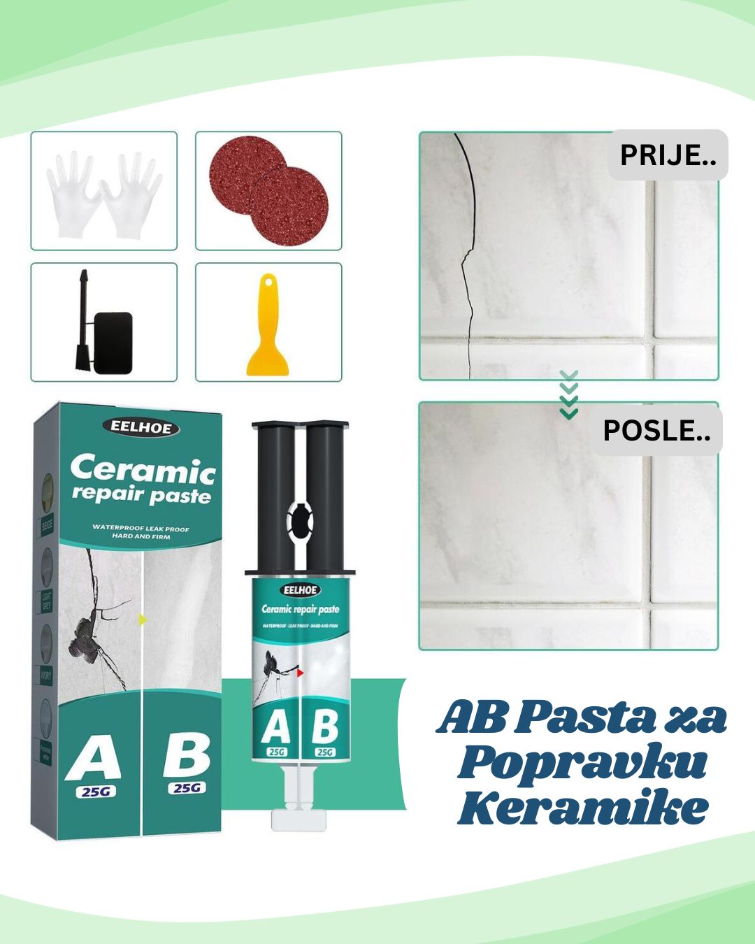 AB Pasta za Popravku Keramike