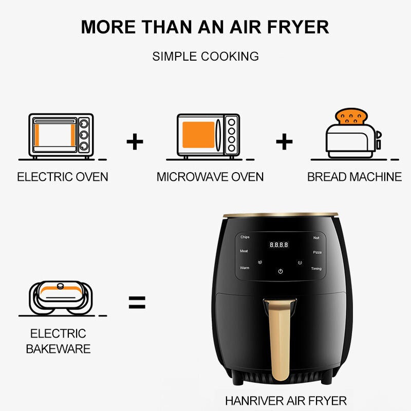 AirFryer Friteza na vrući zrak S-18 8l