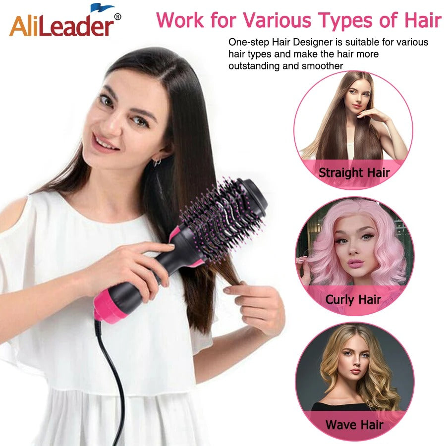 ONE STEP Hot Air Brush — 3u1 fen, četka i styler