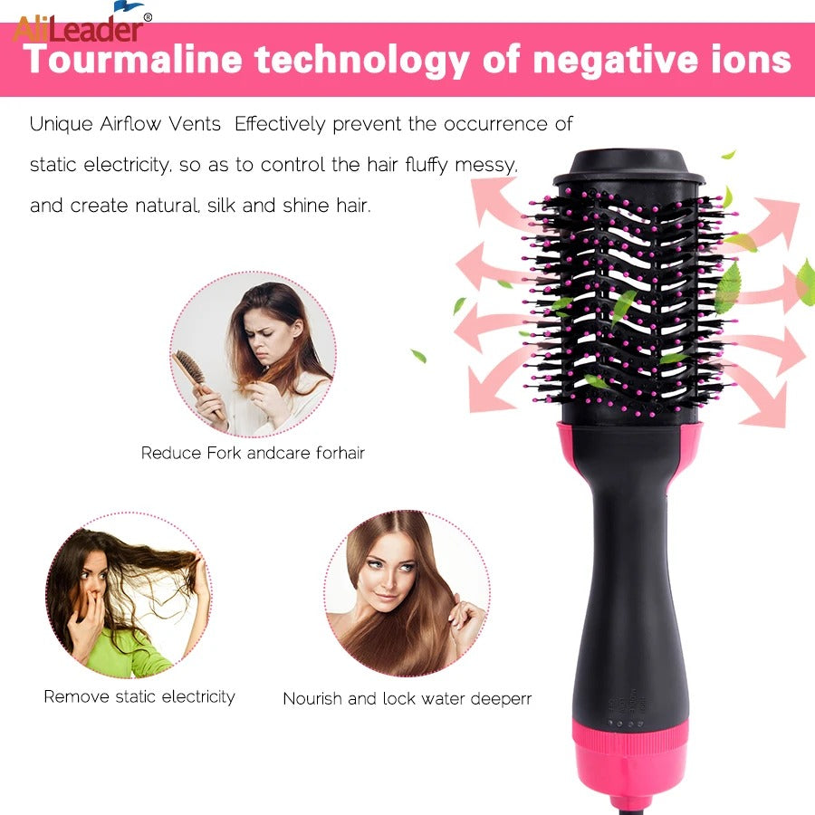 ONE STEP Hot Air Brush — 3u1 fen, četka i styler