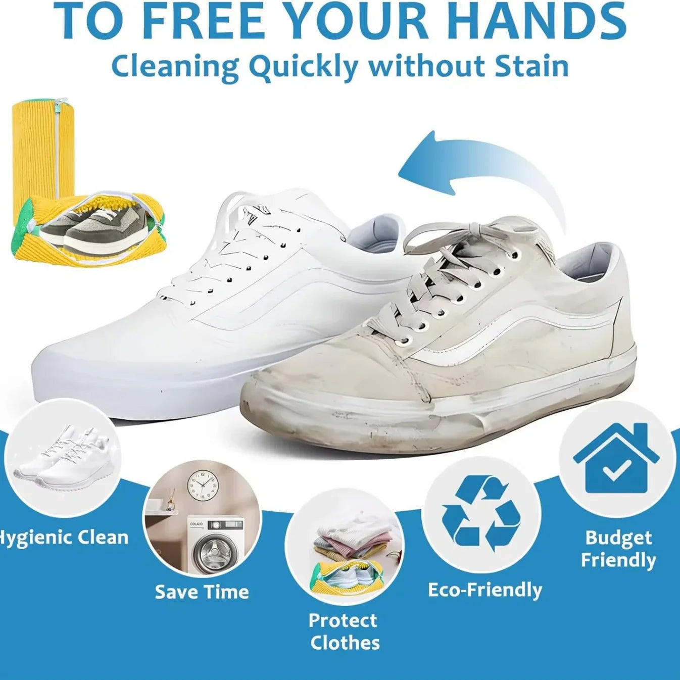 Vreća za Pranje Obuće 1+1 GRATIS