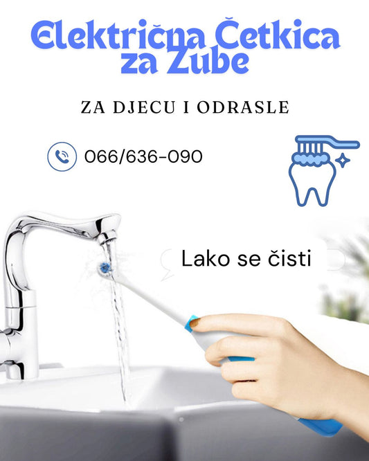 Električna Četkica za Zube - Za Djecu i Odrasle