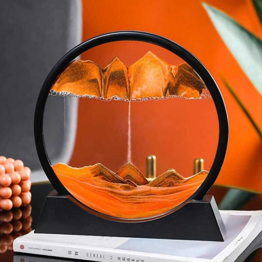 Kreativne 3D Pješčani Sat Kreće Pijesak