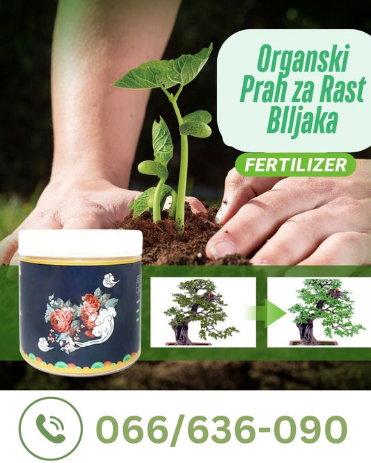 Organski Prah za Rast BIljaka