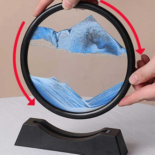 Kreativne 3D Pješčani Sat Kreće Pijesak