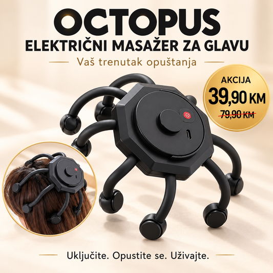 Masažer Za Glavu Octopus