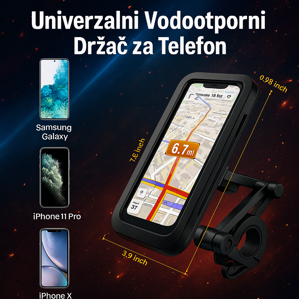 Univerzalni Vodootporni Držač za Telefon