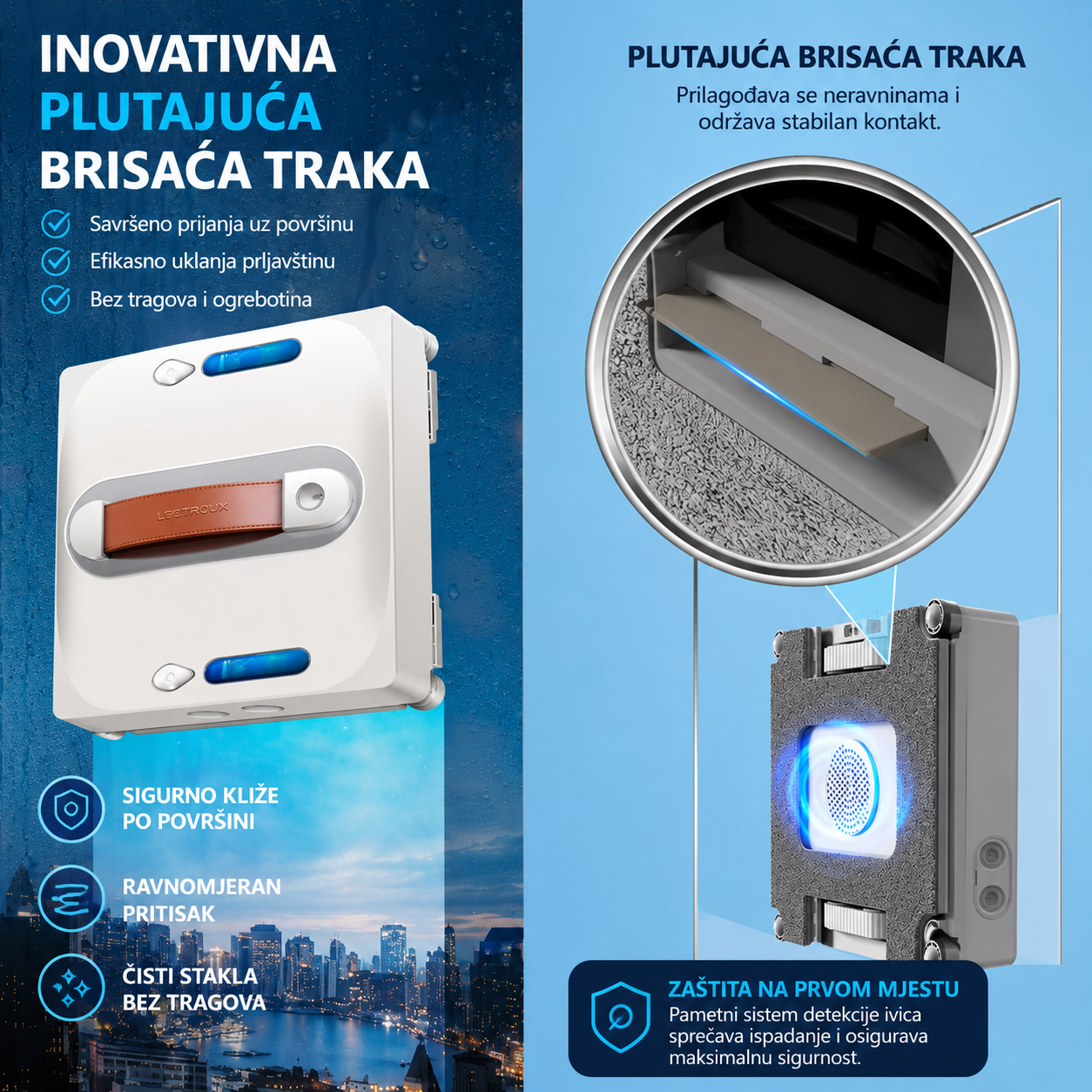 SMART Robot Čistač Prozora