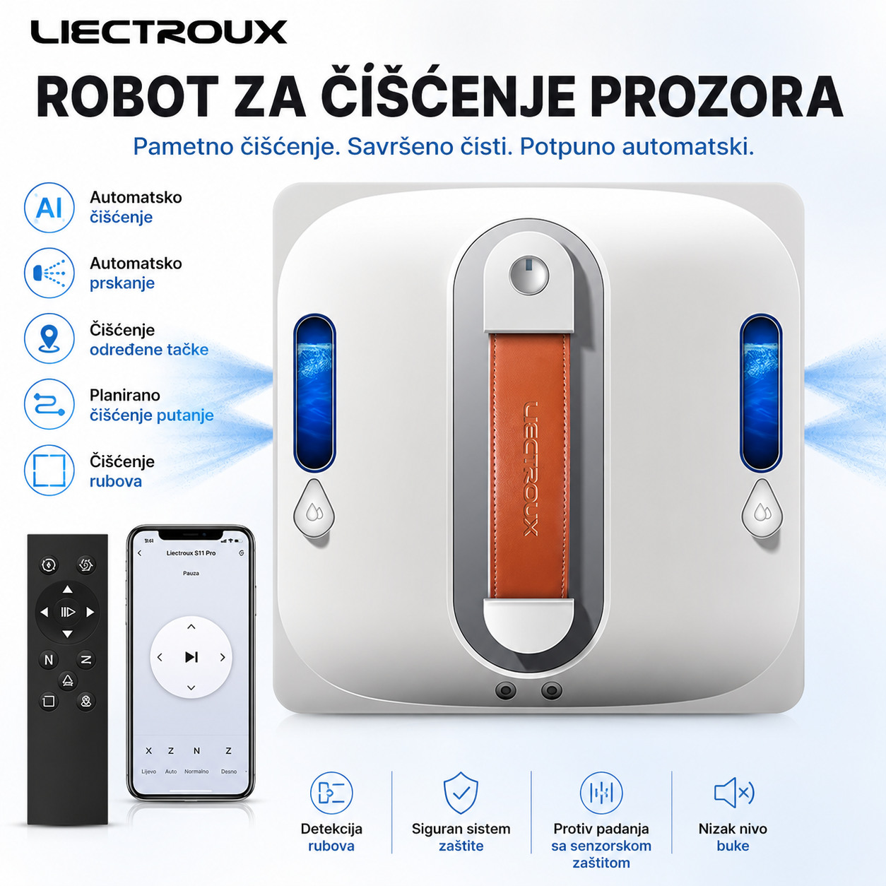 SMART Robot Čistač Prozora