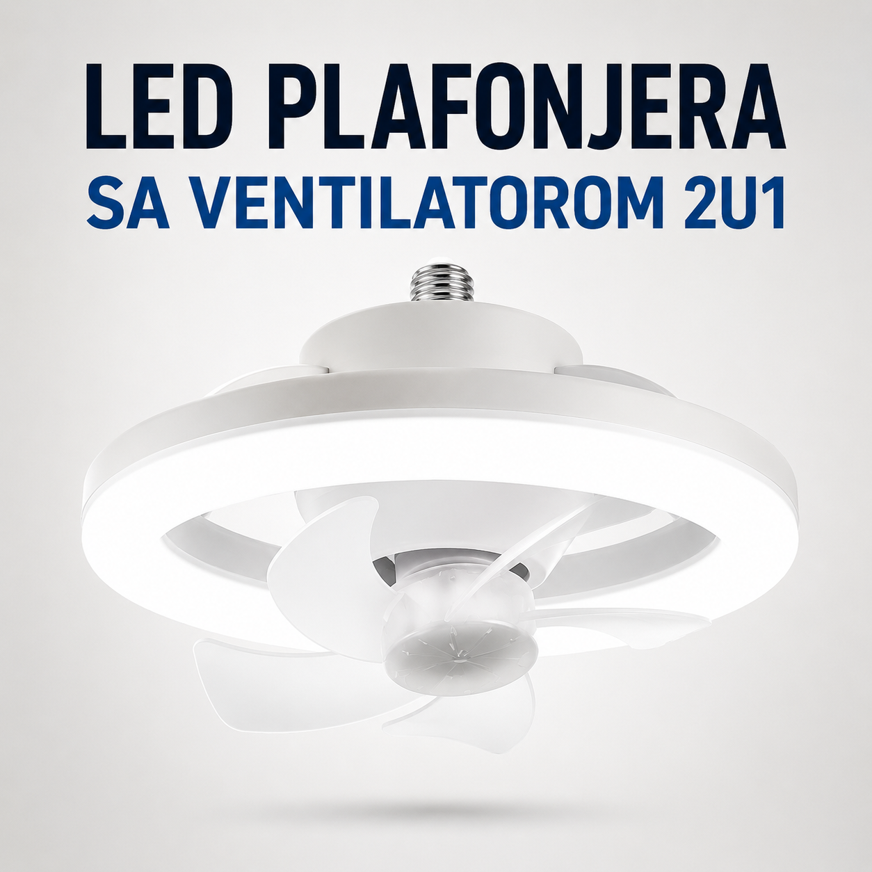 LED Plafonjera sa Ventilatorom 2u1