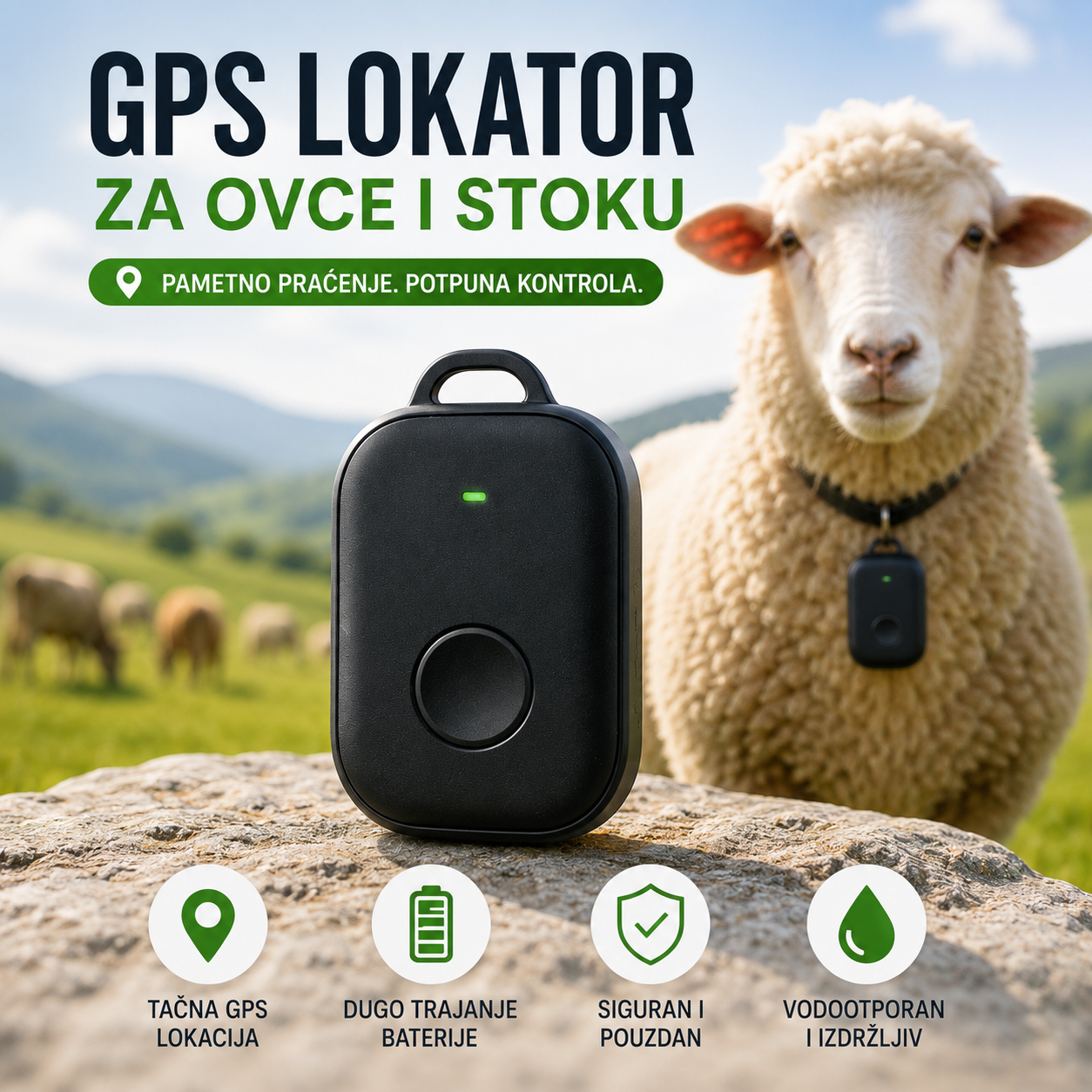 Pametni Lokator za Ovce i Stoku