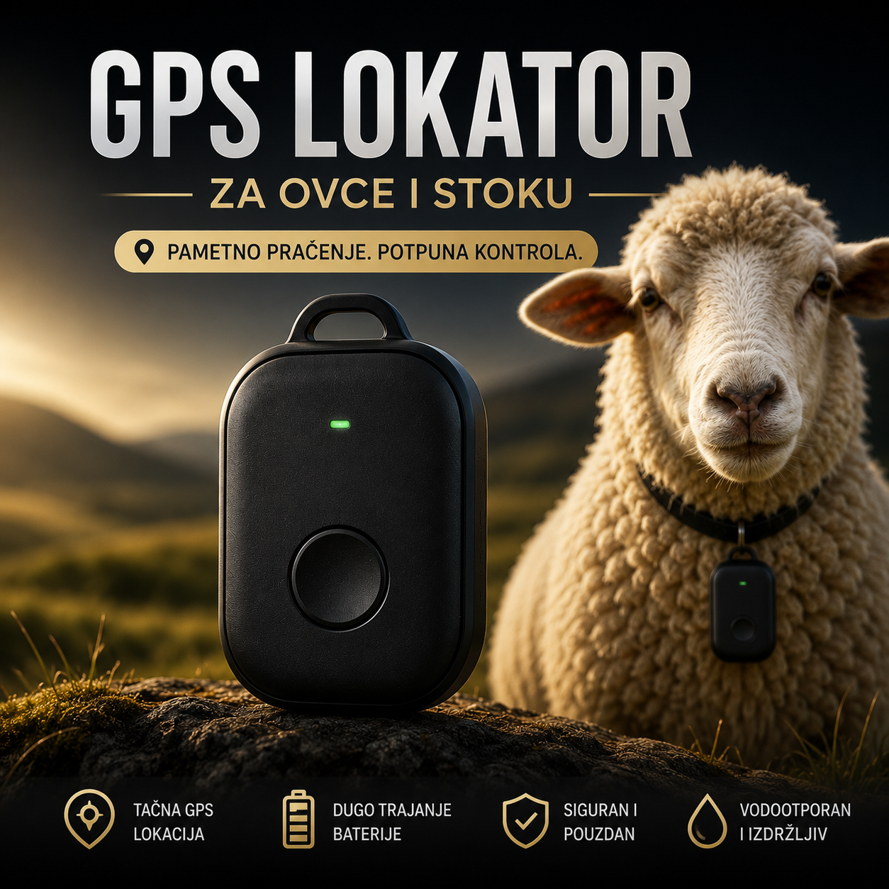 Pametni Lokator za Ovce i Stoku