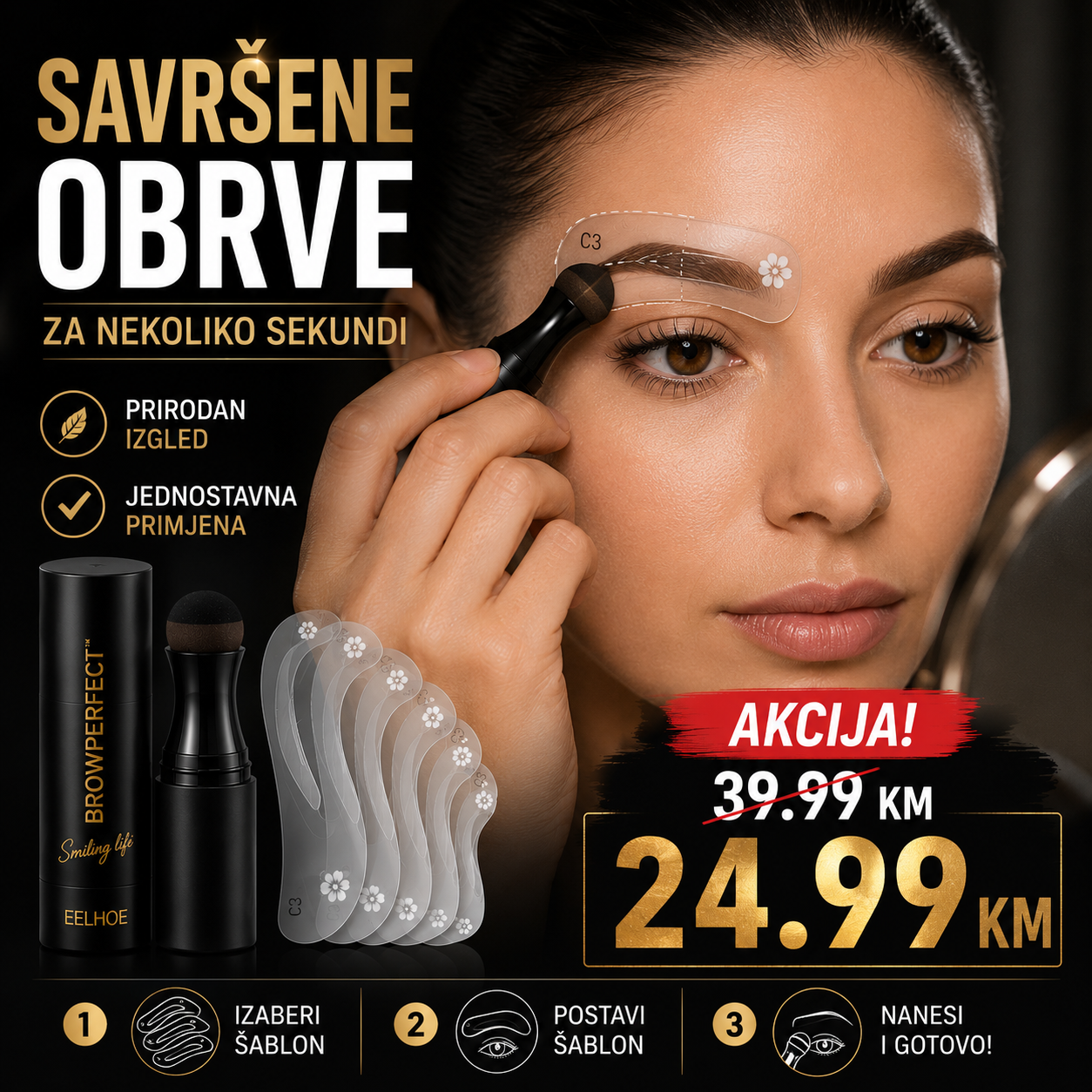 Set za Savršene Obrve