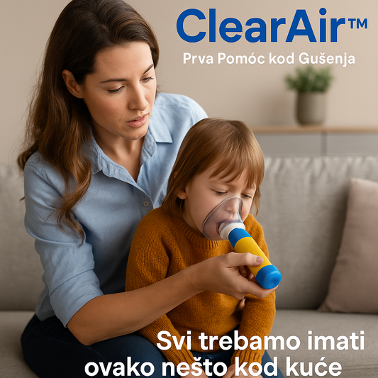 Prva Pomoć kod Gušenja - ClearAir™