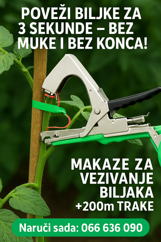 Makaze za Vezivanje Biljaka +200m Trake