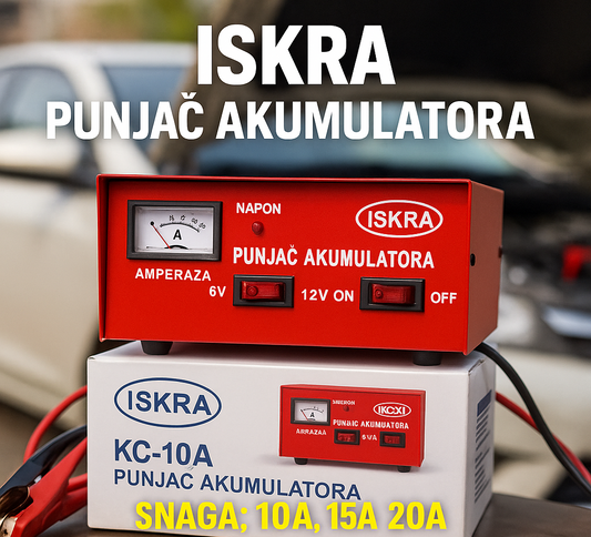 Iskra Punjač Akumulatora KC-10A / 15A / 20A