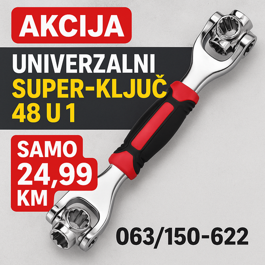 Univerzalni SUPER-KLJUČ 48 u 1