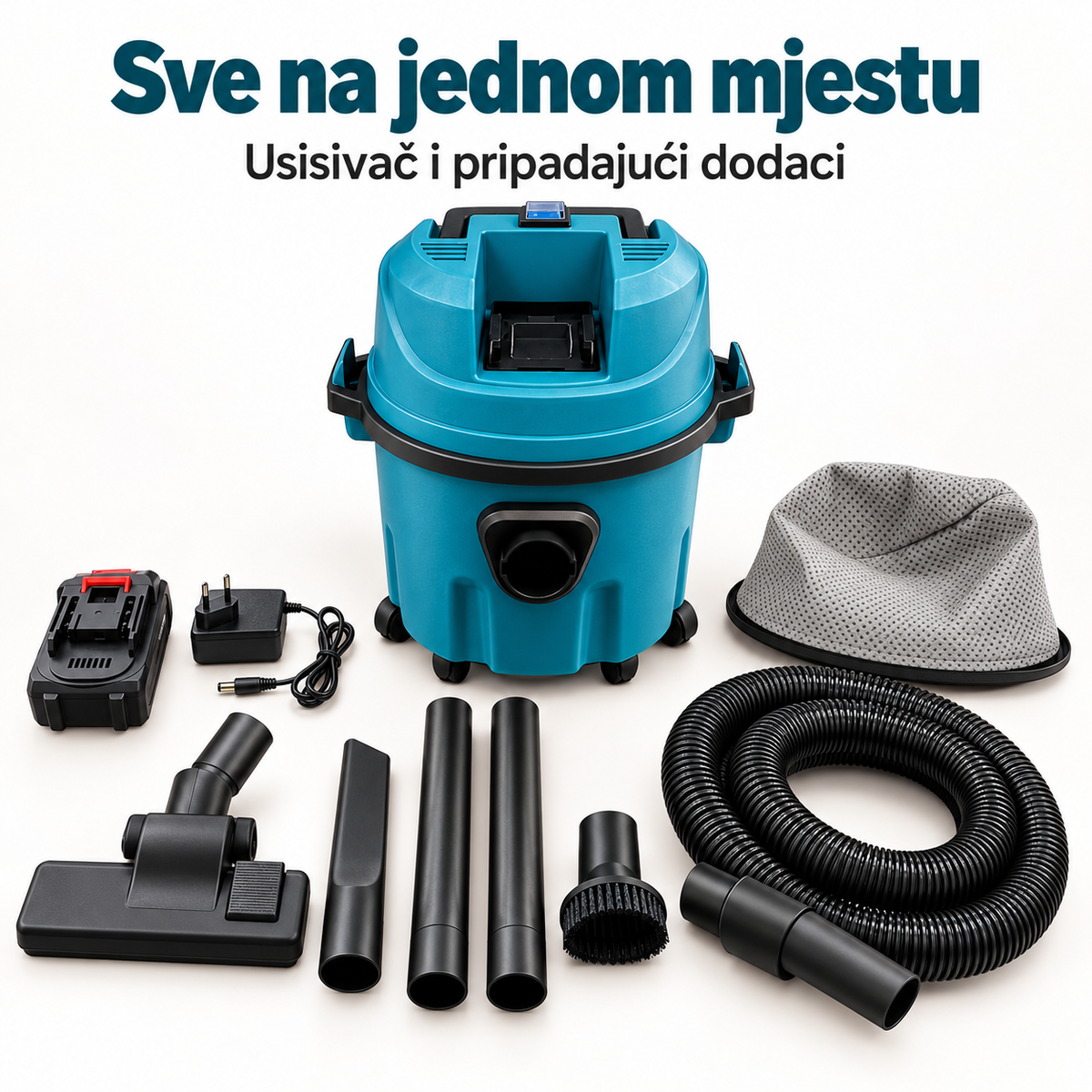 Aku Bežični Usisivač 3u1