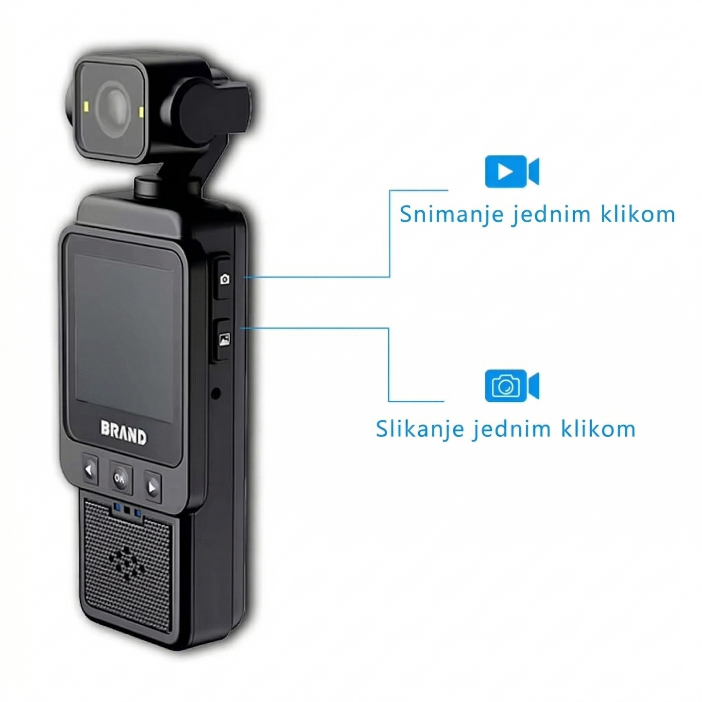 Mini WiFi Kamera-Prenosivi Video Snimač