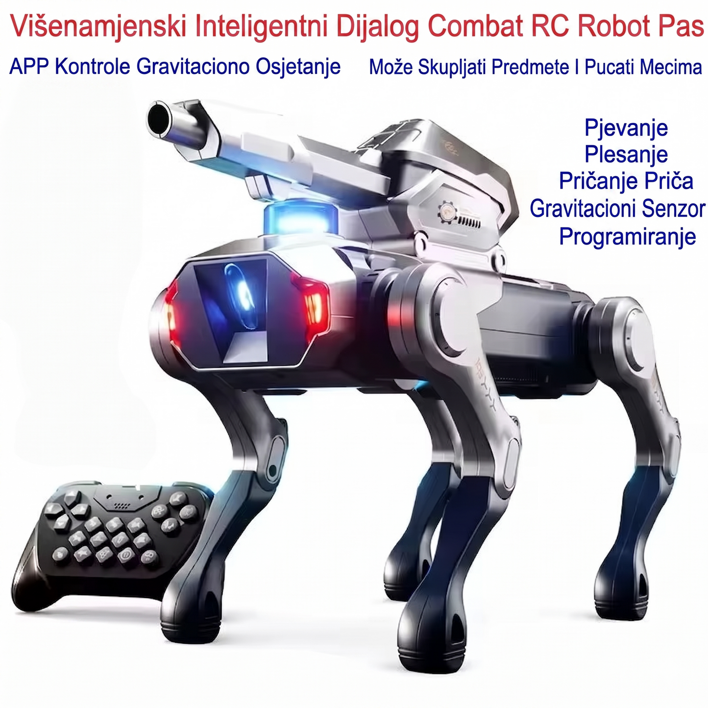 Pametni Robot Pas sa Topom