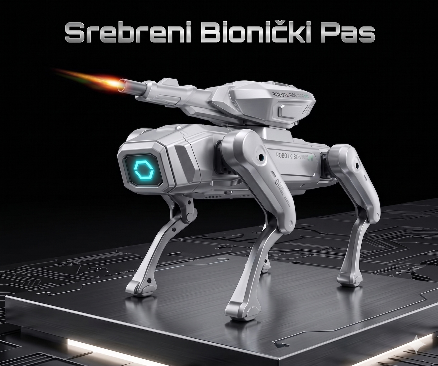 Pametni Robot Pas sa Topom