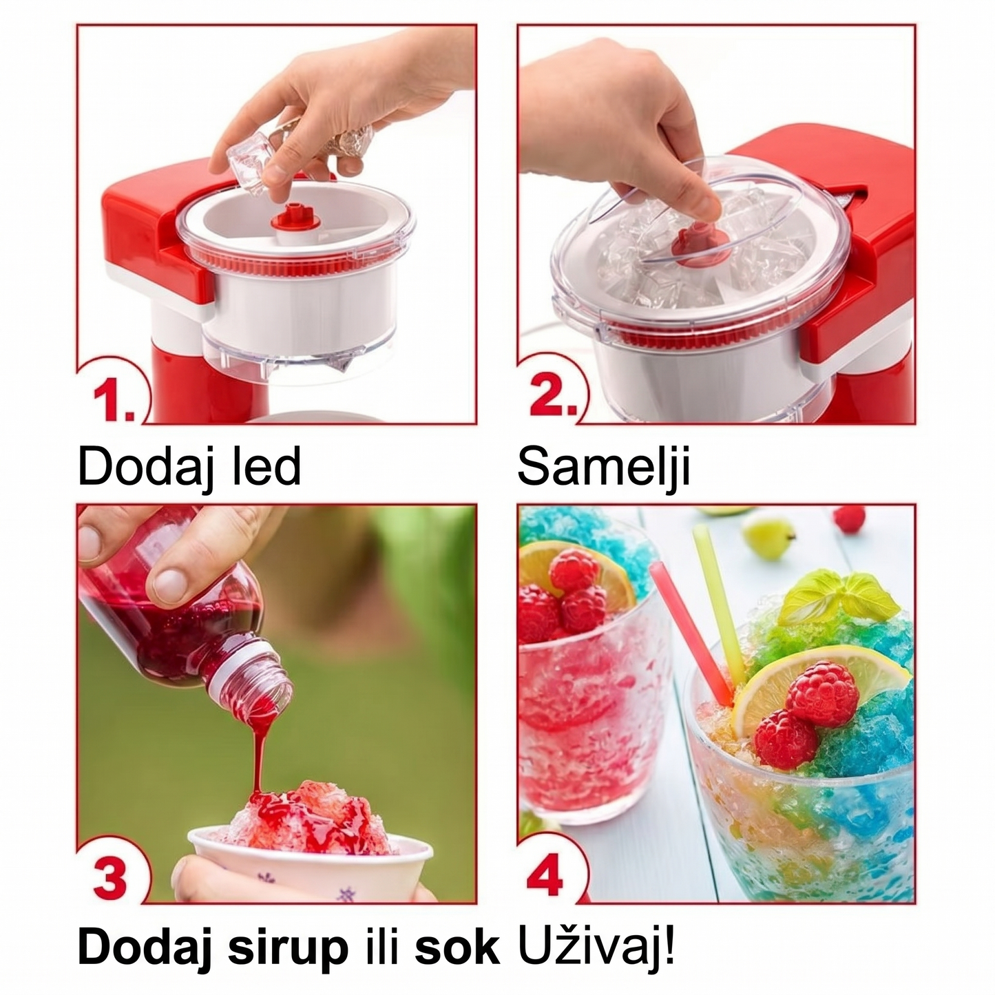 Slushi Express-Aparat za Ledene Napitke i Dezerte