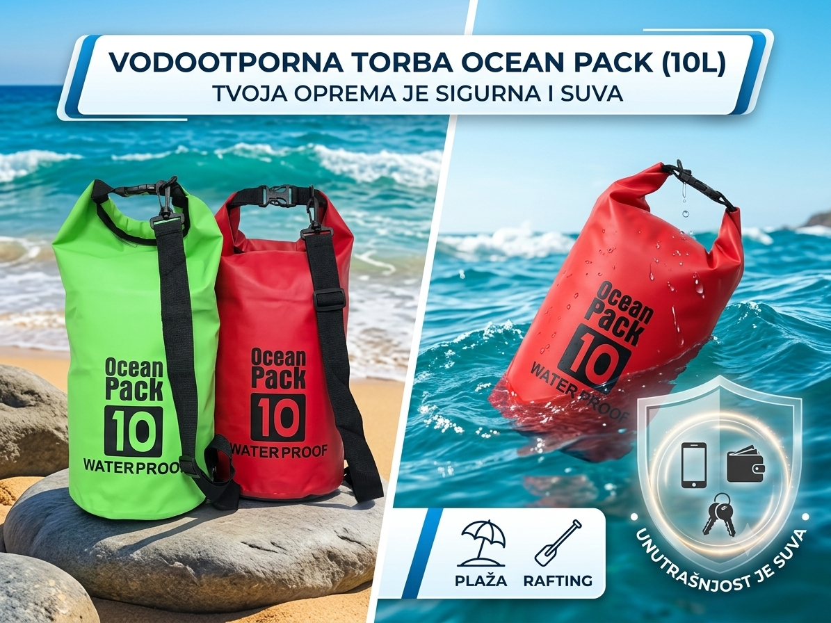 Vodootporna Torba Ocean Pack (10L)