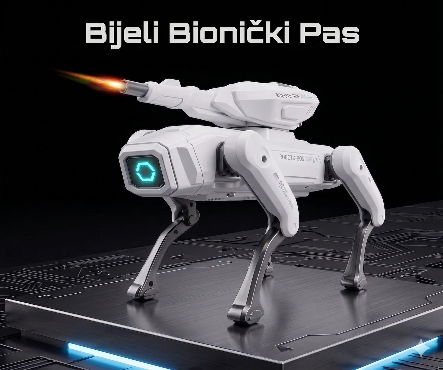 Pametni Robot Pas sa Topom