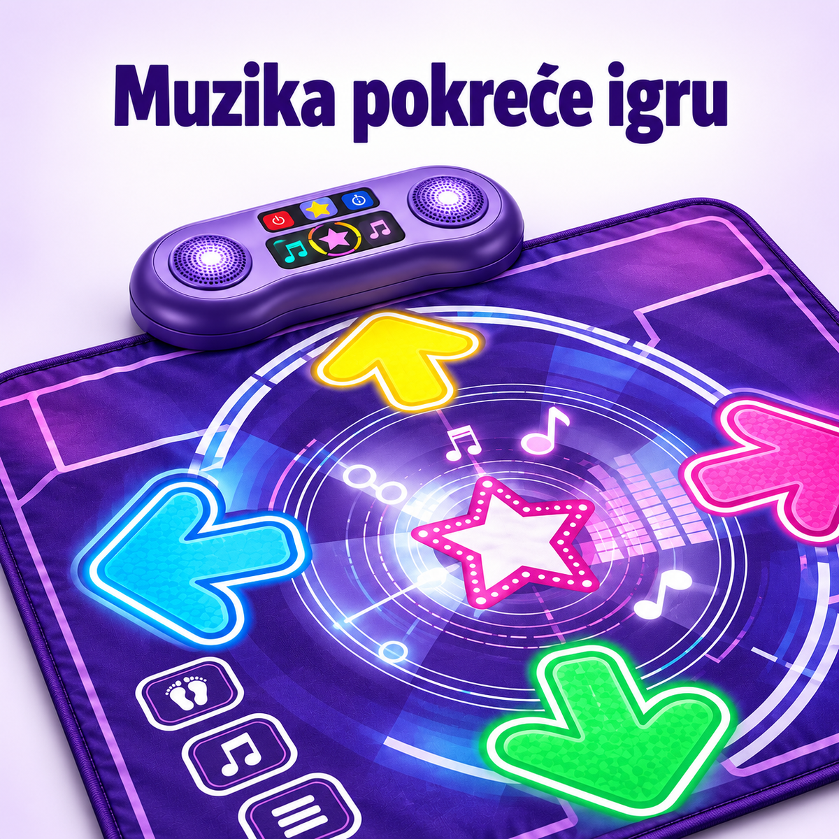 Interaktivna Plesna Podloga za Djecu