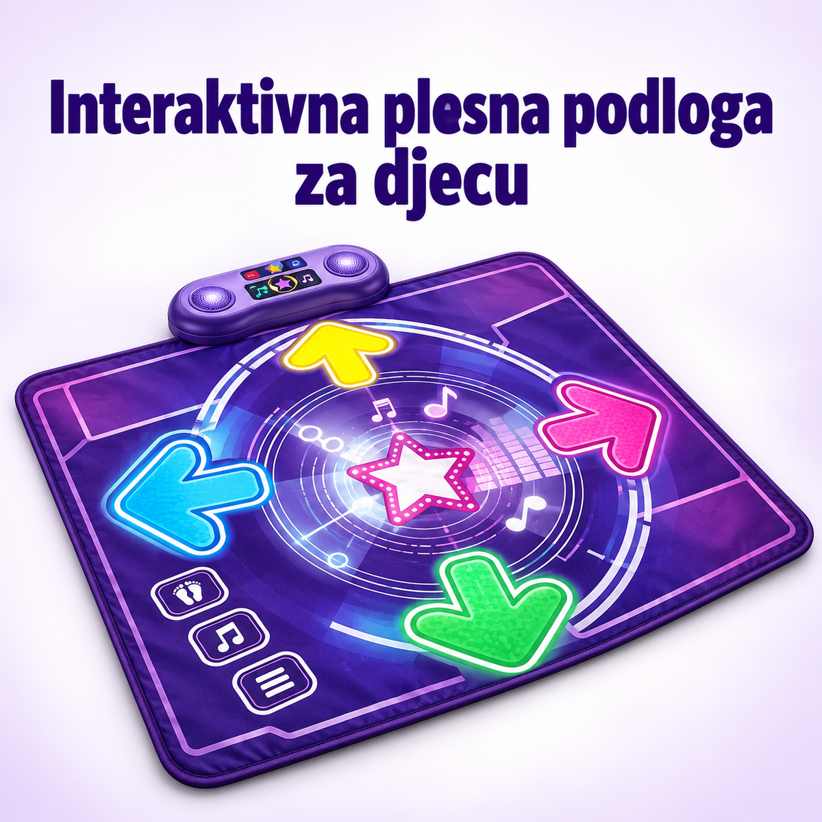 Interaktivna Plesna Podloga za Djecu