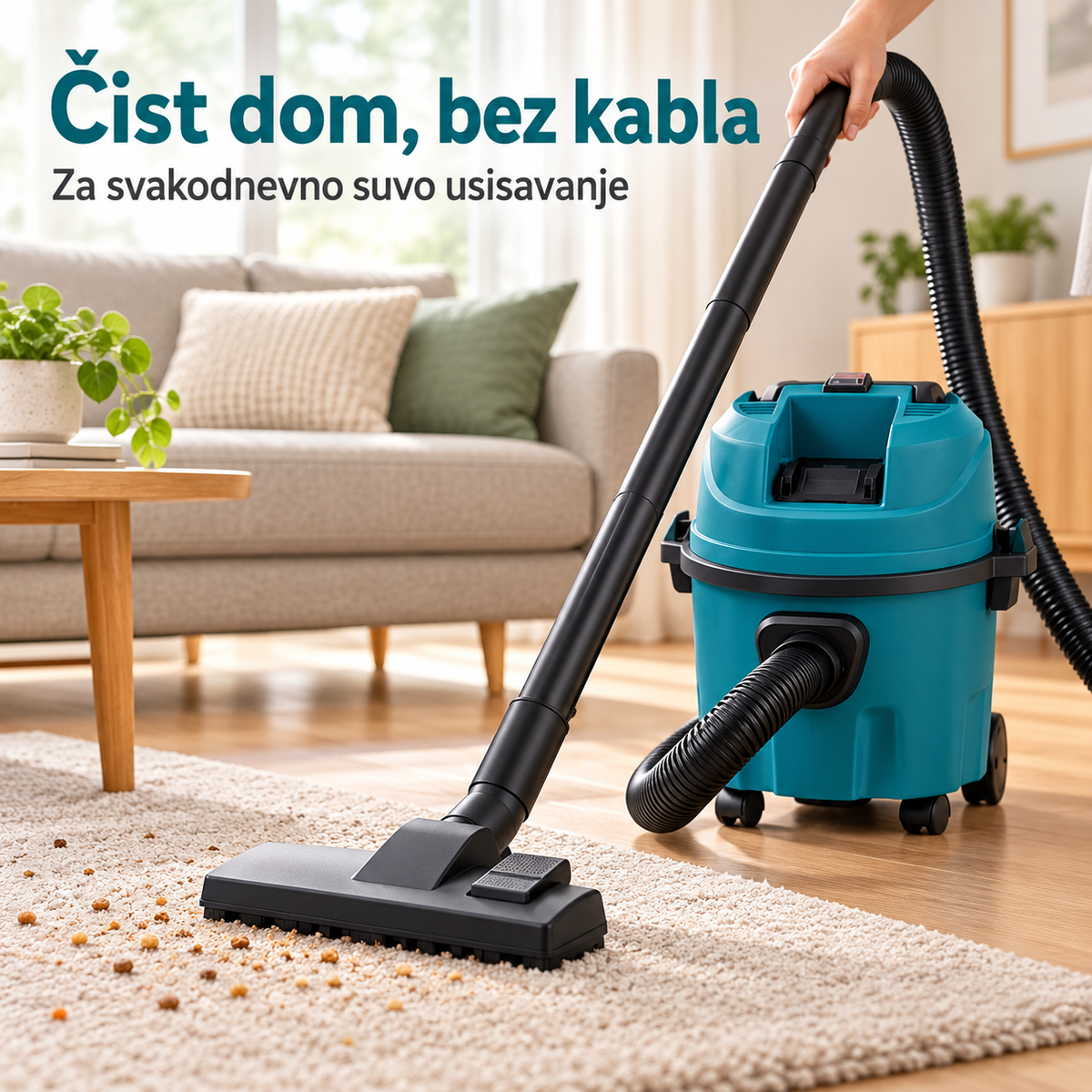 Aku Bežični Usisivač 3u1