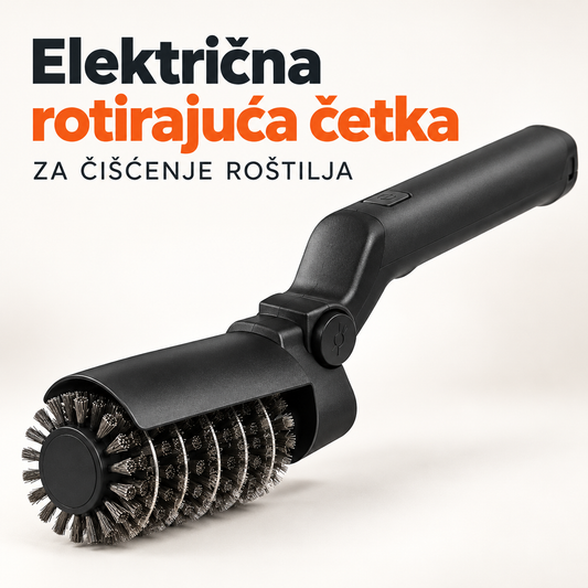Aku Električna Rotirajuća Četka za Čišćenje Roštilja