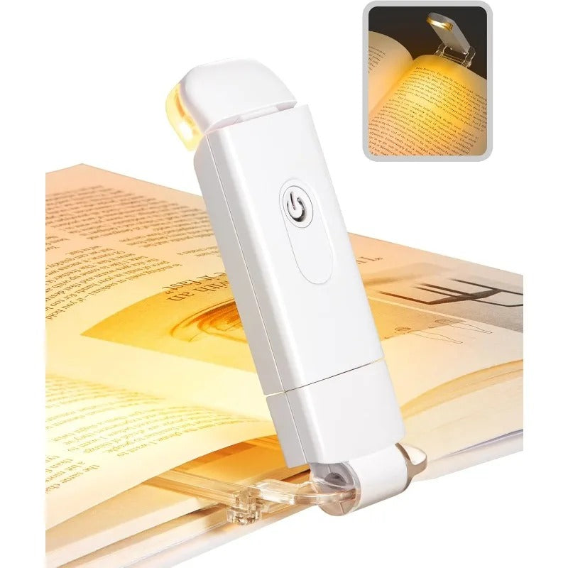 Prenosiva LED Lampa za Čitanje sa Štipaljkom i USB Punjenjem