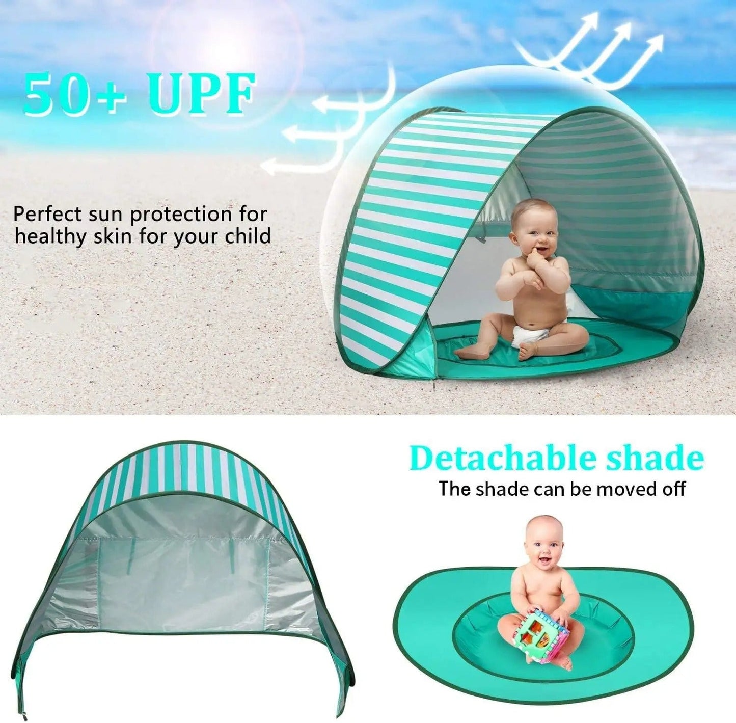 AquaBaby Plažni Šator sa Bazenčićem