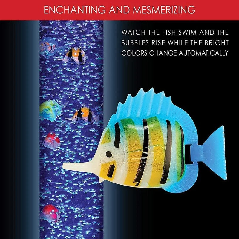 LED Lampa sa Plutajućim Ribicama