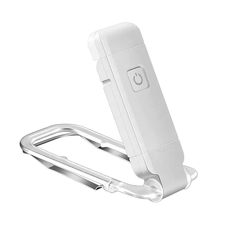 Prenosiva LED Lampa za Čitanje sa Štipaljkom i USB Punjenjem