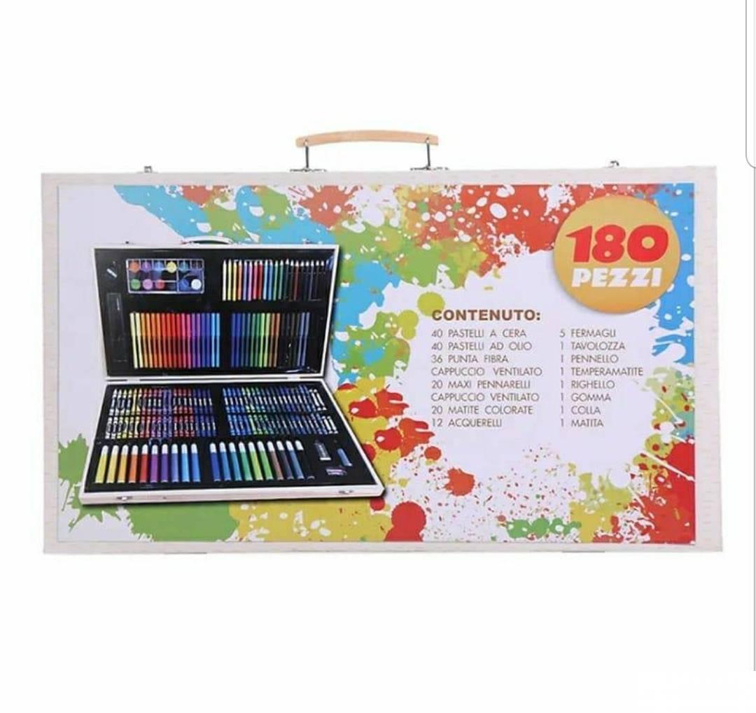 Kreativni Drveni Koferčić - Kofer pun mašte i boja. (180kom)